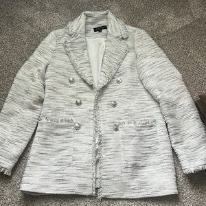 Size M Laundry Blazer. White and Black